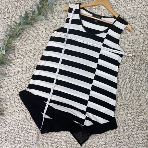 White House Black Market striped tunic med… - Picture 4 of 6